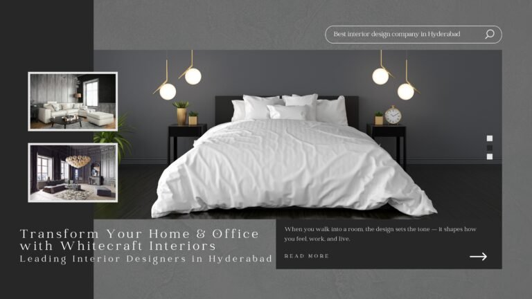 Best interior design company in Hyderabad