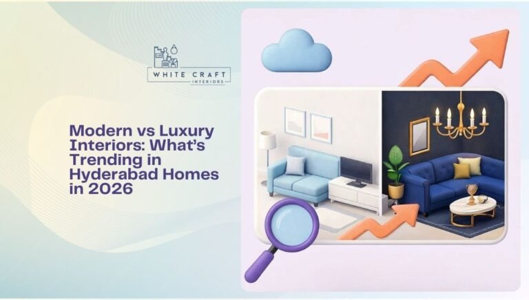Modern vs Luxury Interiors: Hyderabad Home Trends 2026